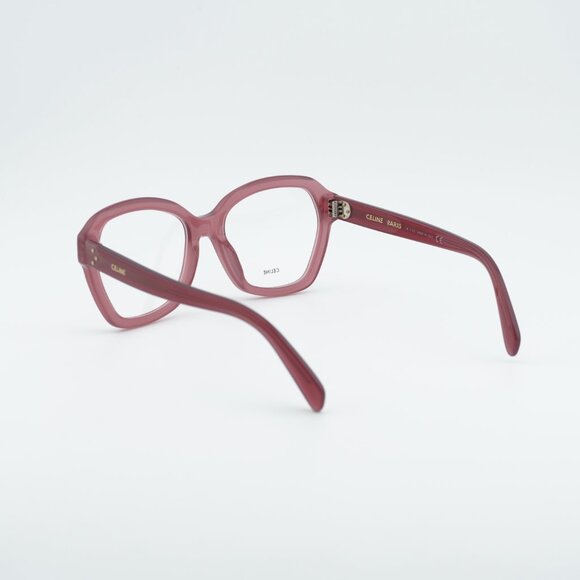 Celine CL50100I 081 Eyeglasses Milky Violet 54mm Geometric Frame - Picture 7 of 8